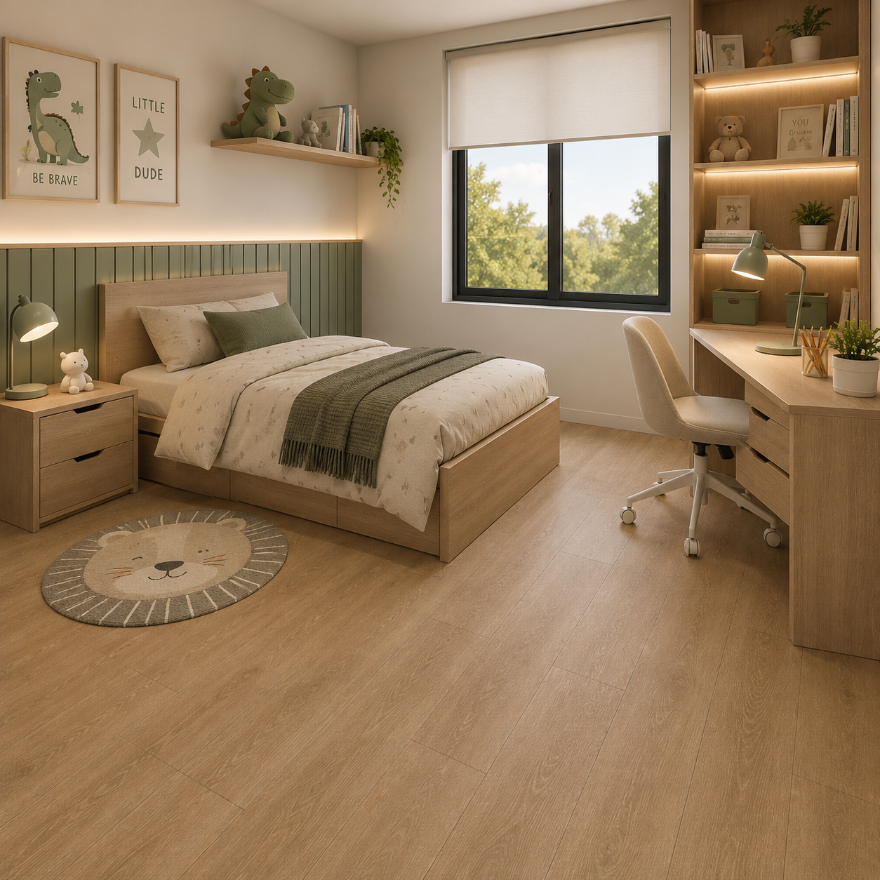 mocca dormitorio niño